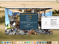 Zrzut ekranu 2016-06-22 o 16.11.24  Test karty garficznej NVidia GT 740 2 GB programem Unigine Heaven Benchmark 4.0. Ustawienia 1280x720 Basic.
